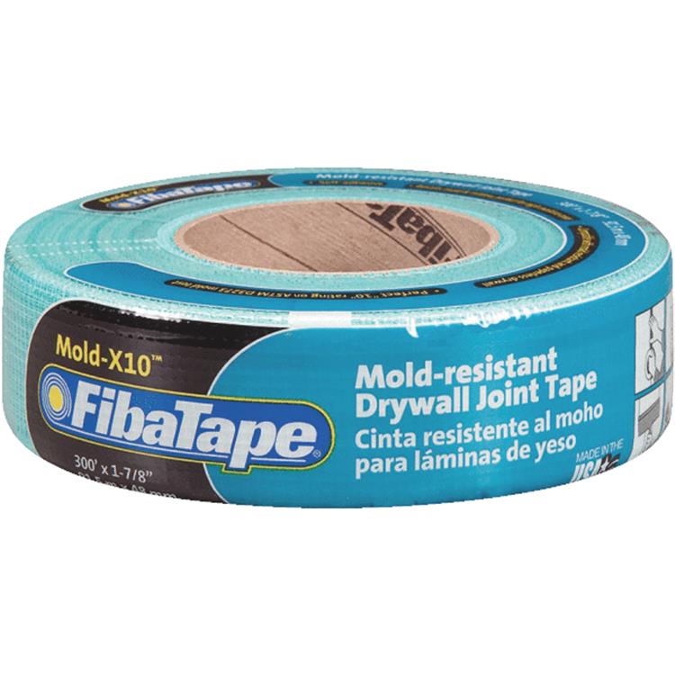 Mold Resistant Drywall Tape Fiberglass Green 1-7/8 in X300 ft