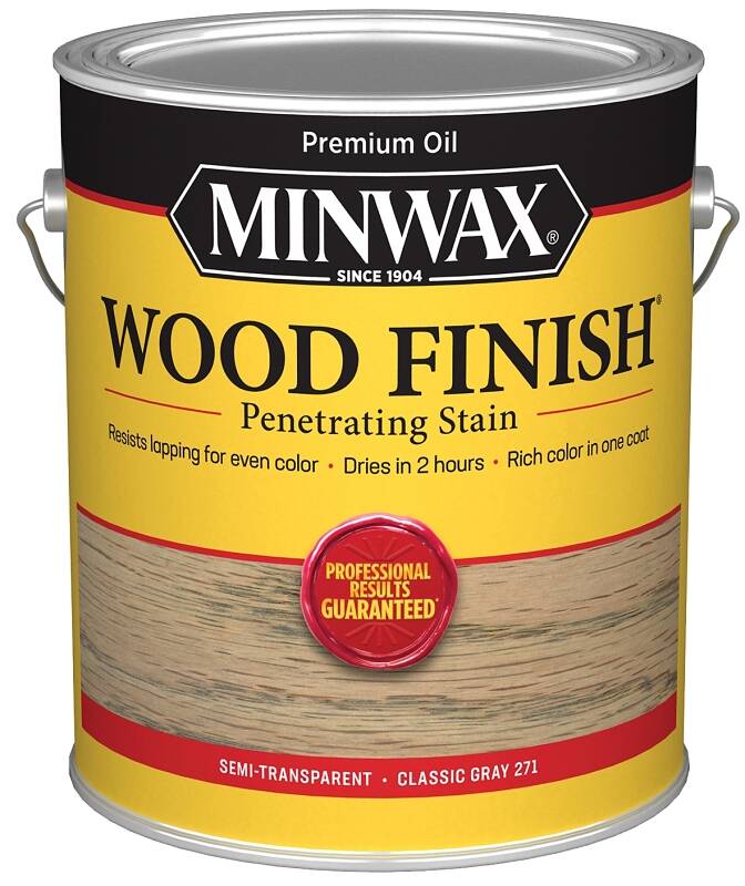1-Gallon Wood Finish™ Classic Gray Wood Stain
