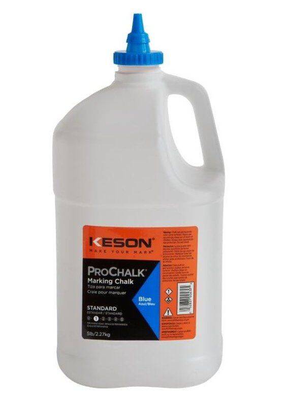 Blue Permanent Prochalk Marking Chalk 5-Pound Refill
