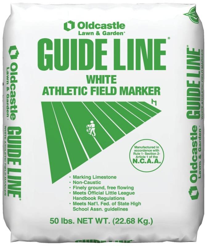 Guide Line® 50-Pound White Athletic Field Marker