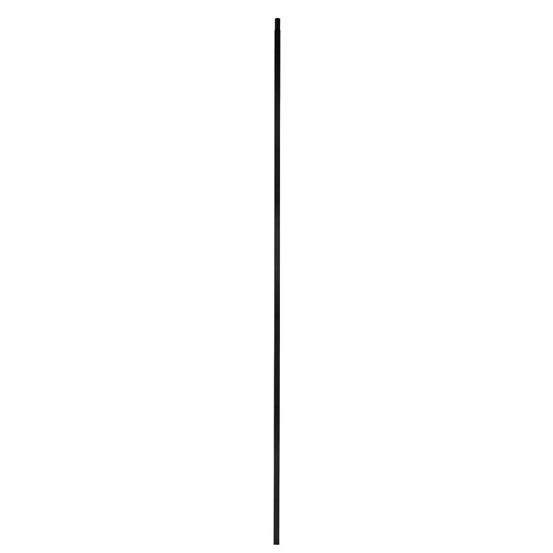 1/2 X 44-Inch Black Steel Classic Stair Baluster, Powder-Coated/Semi-Matte Finish