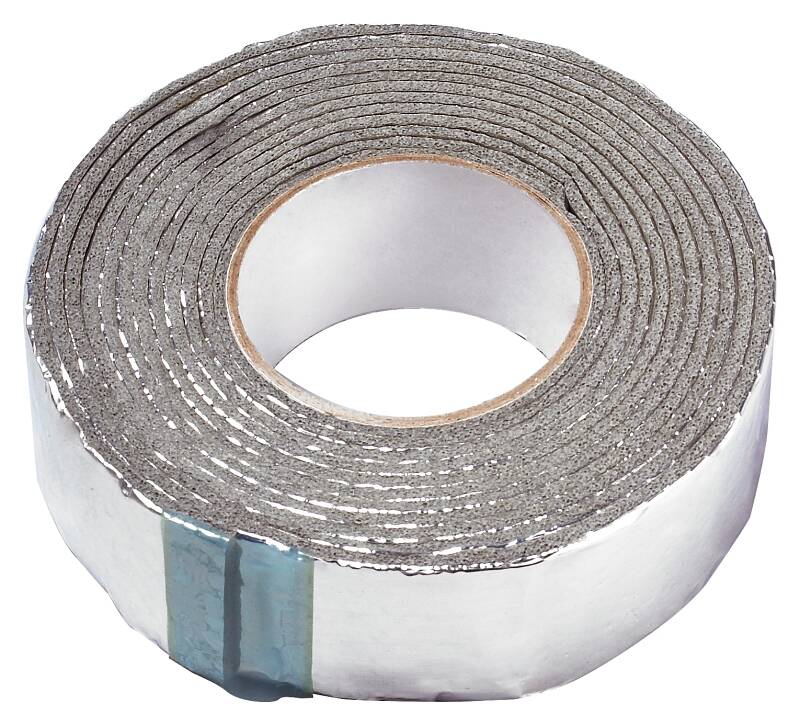 Silver Foam And Foil Pipe WrapInsulation- 15 Feet x 2 inches