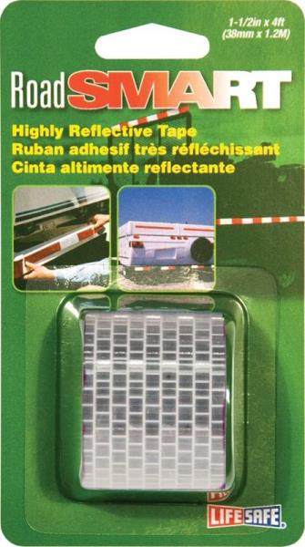 RoadSmart 1.5-Inch X 4-Foot Silver Highly Reflective Tape