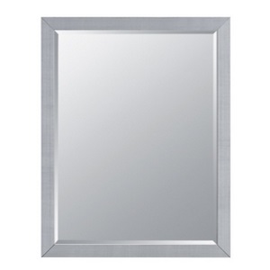 28 x 22-Inch Tuscon Rectangular Chrome Wall Mirror