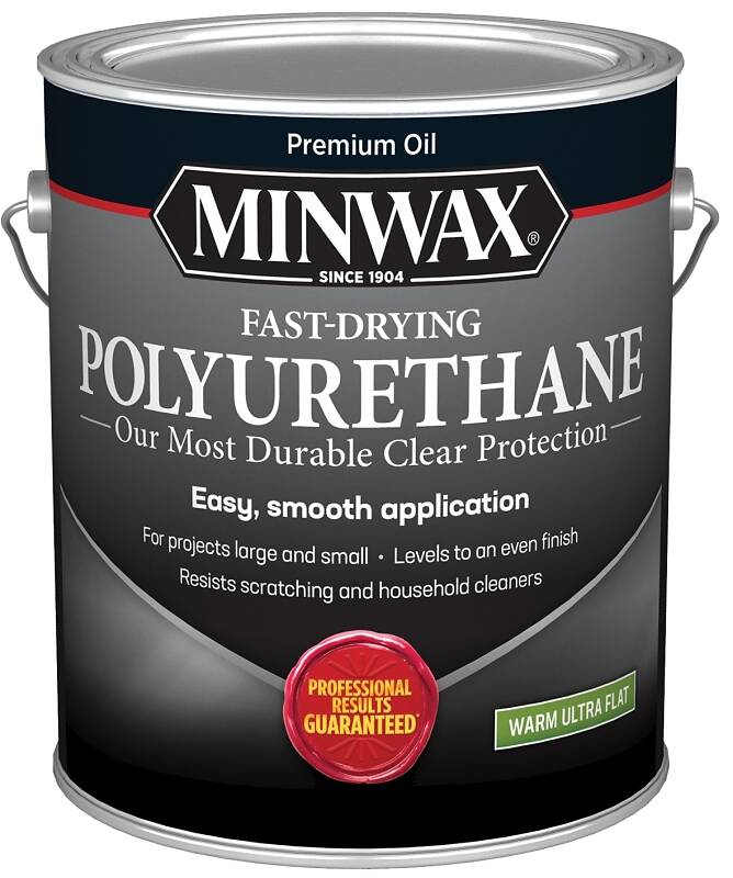 1-Gallon Clear Fast-Drying Polyurethane