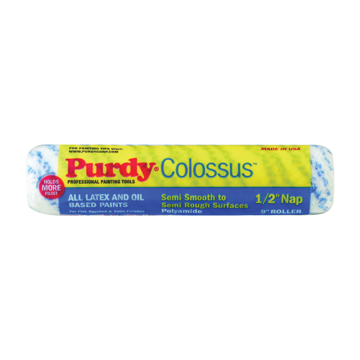 1/2-Inch Thick 9-Inch Long Polyamide Colossus Paint Roller Cover
