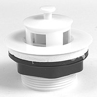 1-1/2 White Bath Popstop