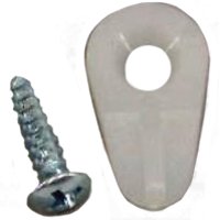 White Strm/Scrn Clip/Scrw 50bag