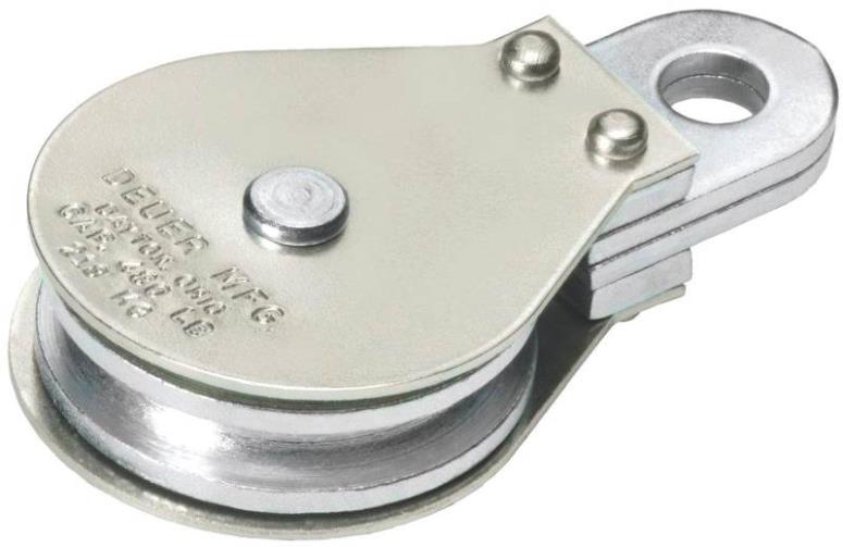 2-Inch Steel Fixed Eye Gable Block