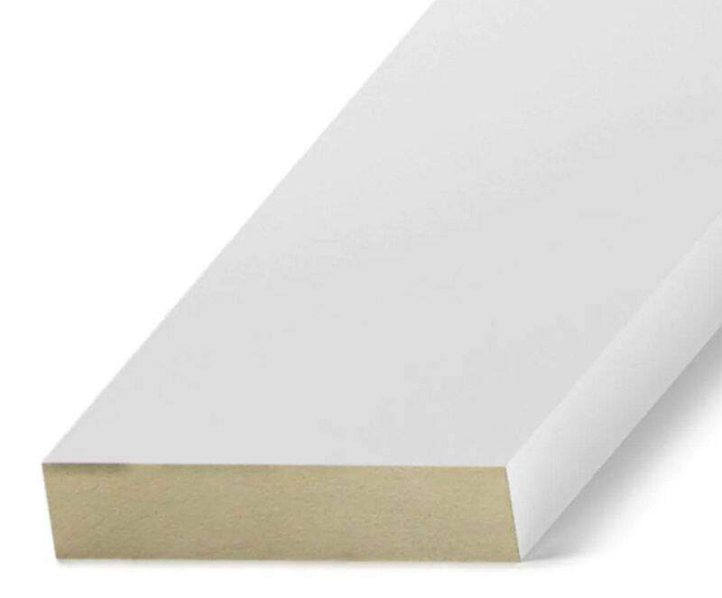 5/4 X 4-Inch X 8-Foot Primed MDF E2E Board 2 1 X 8-Inch X 17-Foot Primed MDF E2E Board