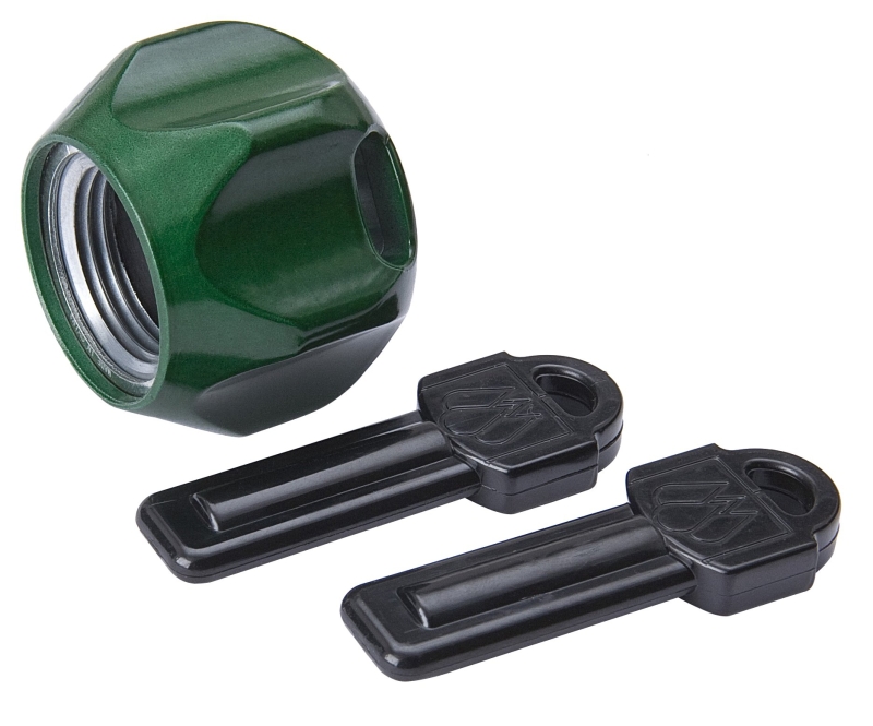 Mueller 3/4-Inch Magnetic, Flowlock Hose End Valve Locking Device For Hose Bibb