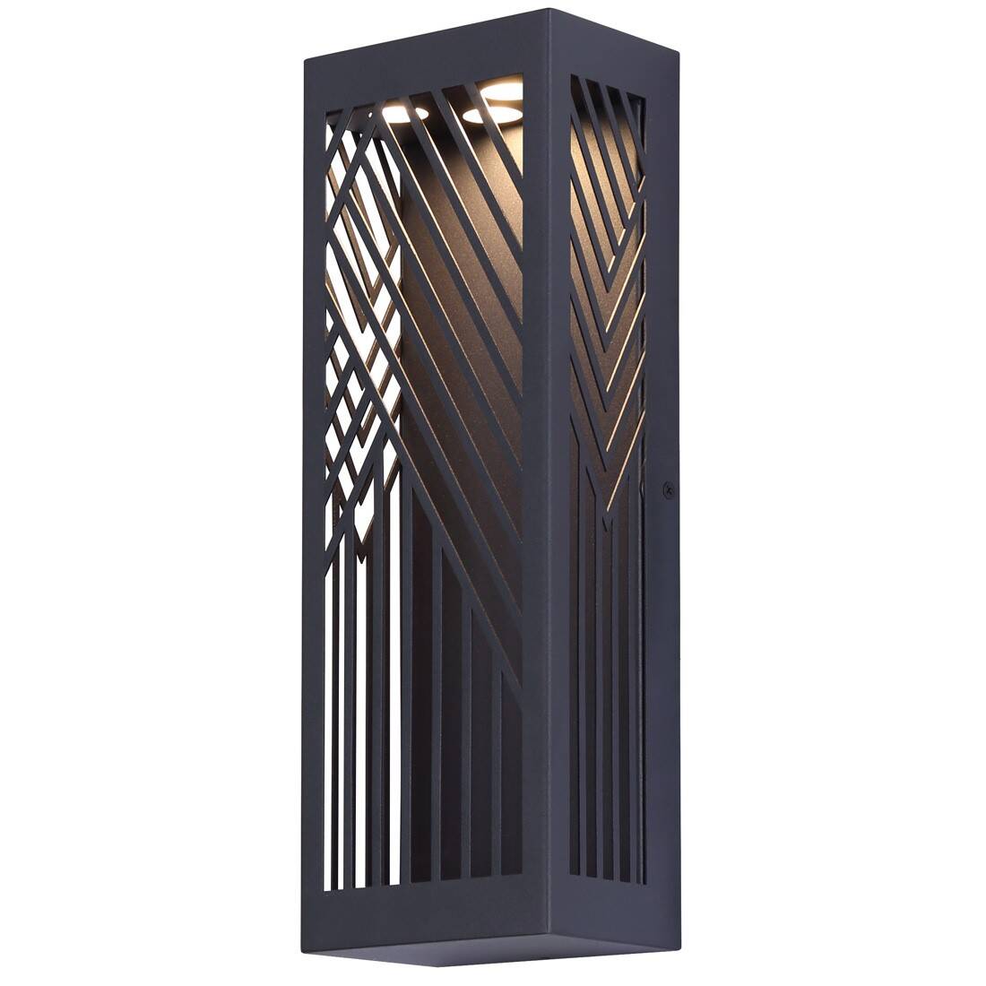 Zene 1-Light LED Outdoor Light In Black And Sand