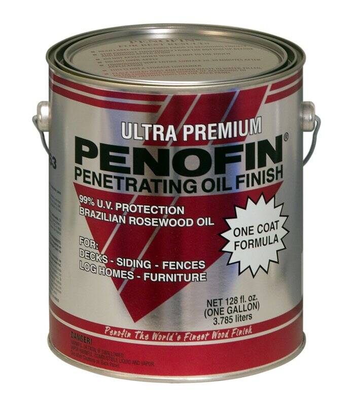 1-Gallon Transparent Cedar Liquid Wood Stain Oil