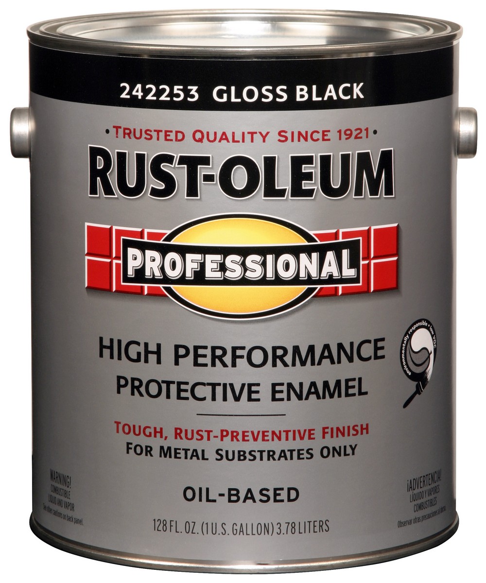 1-Gallon Black Gloss Professional High Performance Protective Enamel