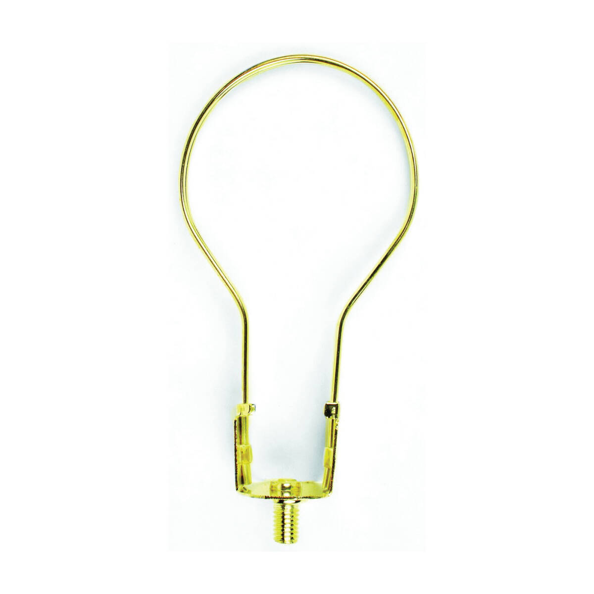 Brass Clip-On Lamp Shade Adapter