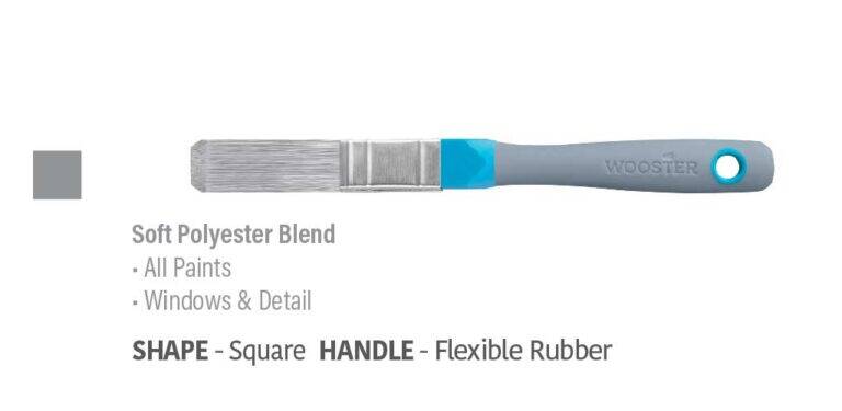 2-Inch Square Paint Brush