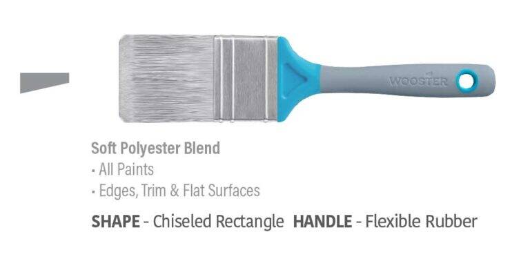 Flex & Fit™ Flat Edge Paint Brush