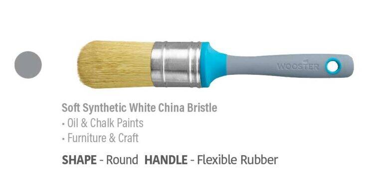 Flex & Fit™ Furniture & Craft Round Paint Brush