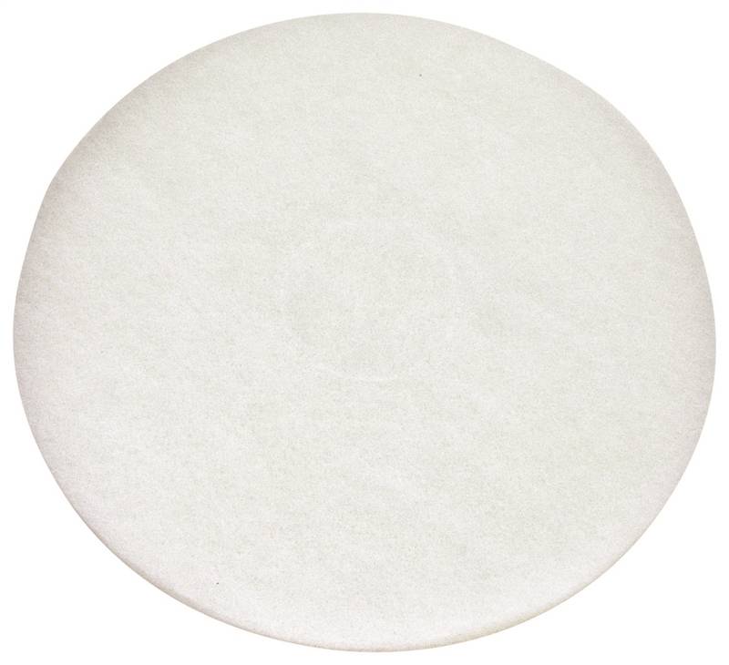 13-Inch White Polishing Pad