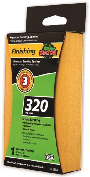 Gator Premium Sanding Sponge 320-Grit