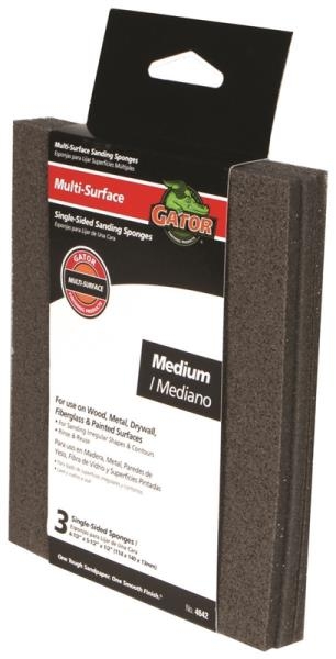 Gator Multi-Surface Medium Sanding Sponge 3-Pack