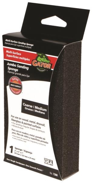 Gator Jumbo Multi-Surface Coarse Sanding Sponge