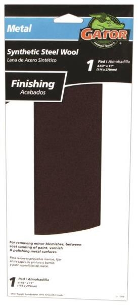Gator Sandblaster Metal Finishing Synthetic Steel Wool 1-Pack