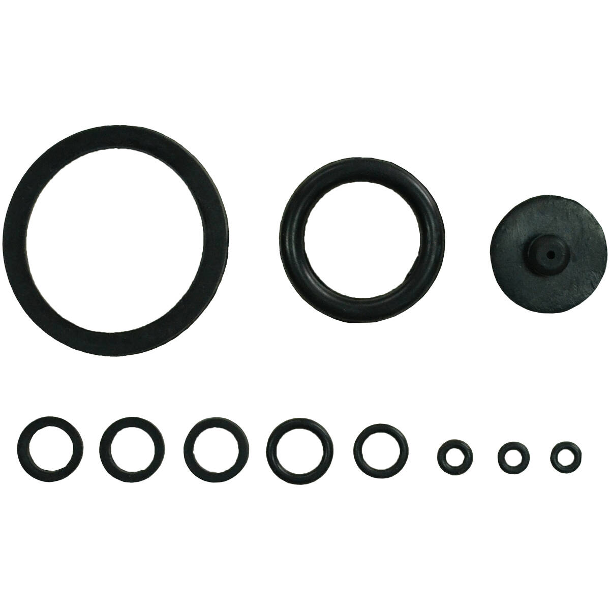 Black Replacement Rubber Repair Seal Kit For: 6361273 and 6373872 Sprayers 2 Black Replacement Rubber Repair Seal Kit For: 6361273 and 6373872 Sprayers