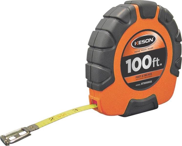 3/8-Inch X 100-Foot Tape Measure