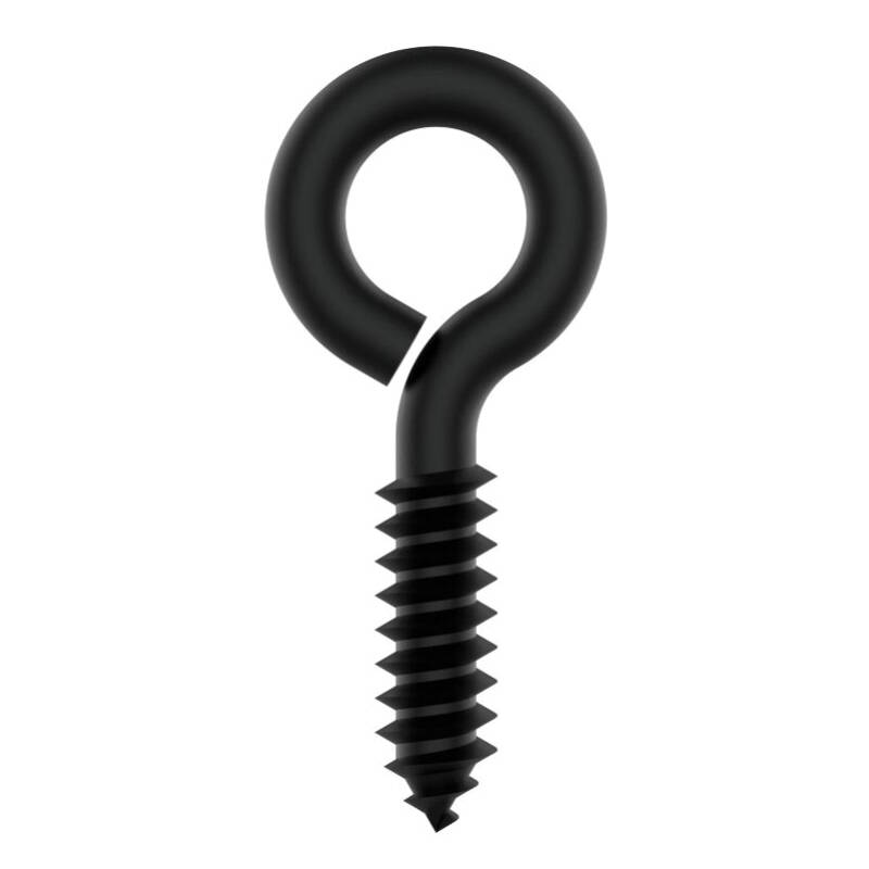 #2 2-5/8-Inch Storm Shine Steel Screw Eye, 115-Pound Working Load 2 #2 2-5/8-Inch Storm Shine Steel Screw Eye, 115-Pound Working Load