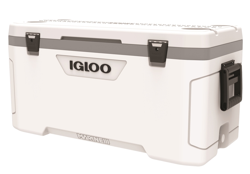 100 QT White Marine Cooler