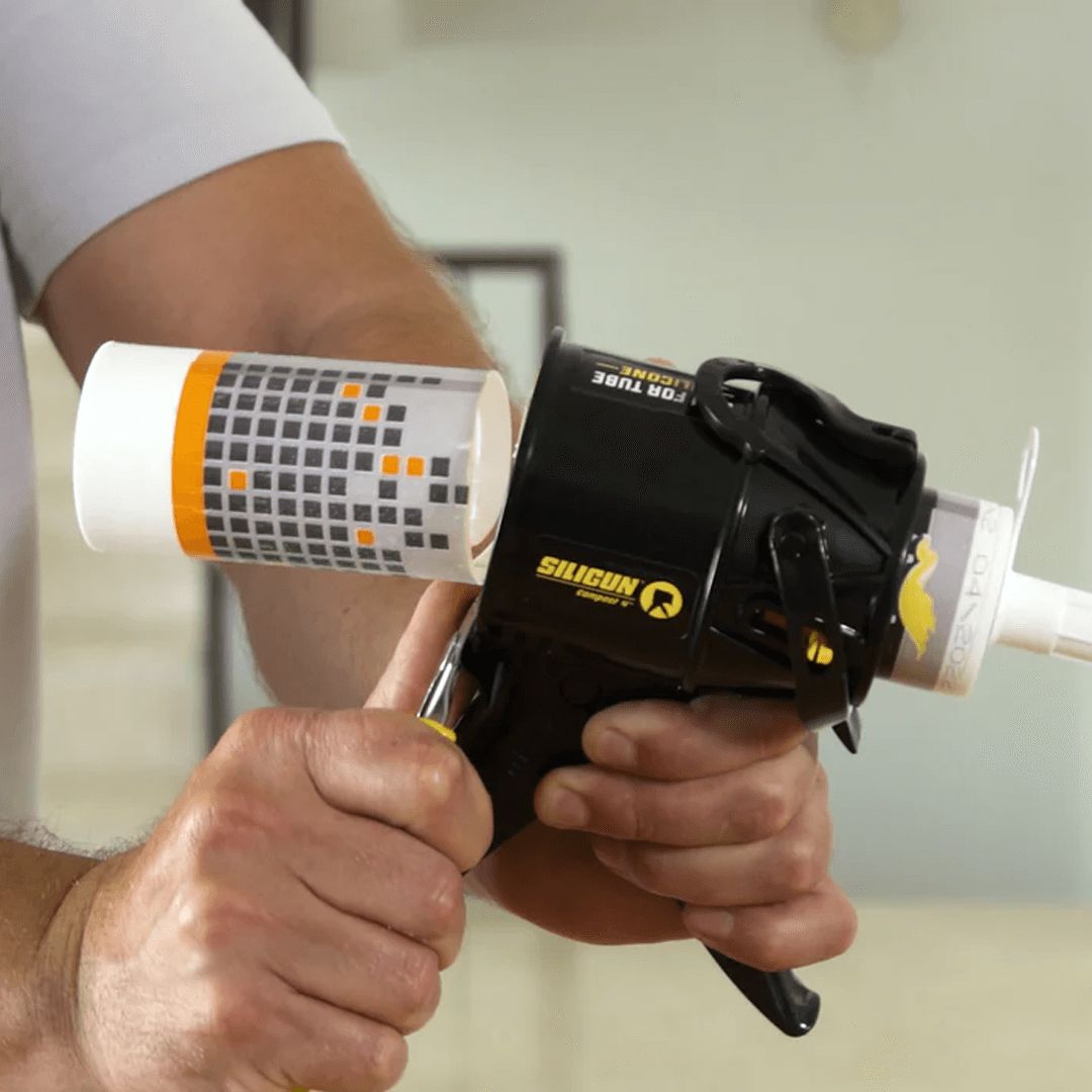 Siligun Caulk Gun Super Compact, Heavy Duty Dripless Caulk Gun For 10-Ounce Tubes 3 Siligun Caulk Gun Super Compact, Heavy Duty Dripless Caulk Gun For 10-Ounce Tubes