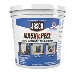 1-Quart White Mask And Peel Liquid Masking Tape And Primer