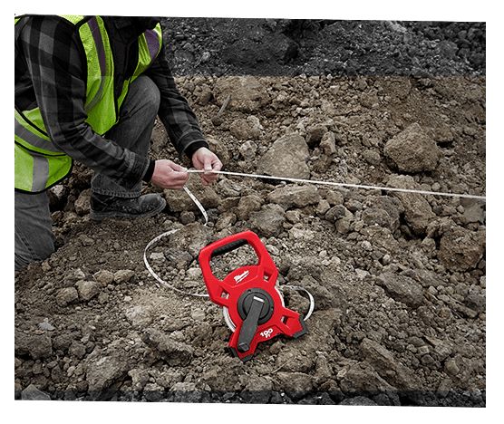 100-Foot Fiberglass Open Reel Long Tape Measure 5 100-Foot Fiberglass Open Reel Long Tape Measure