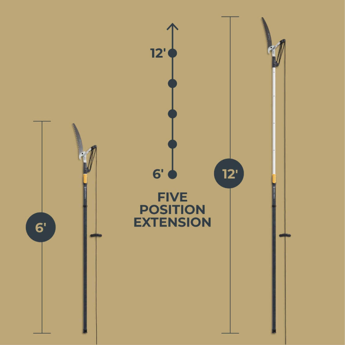 12-Foot Regular Duty Tree Pruner 3 12-Foot Regular Duty Tree Pruner
