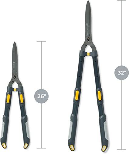 Heavy Duty Extendable LeverAction Hedge Shears