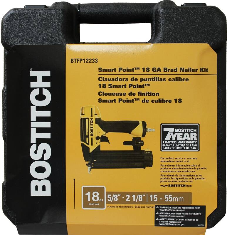 18 gauge Brad Nailer Kit -100 Magazine 3 18 gauge Brad Nailer Kit -100 Magazine