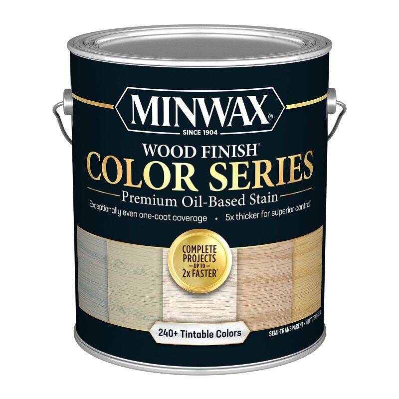 1-Gallon Semi-Transparent White Tint Base Interior Wood Stain