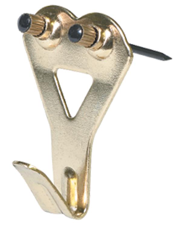 Two Nail Classic Picture Hanger With Nail 50-Pound