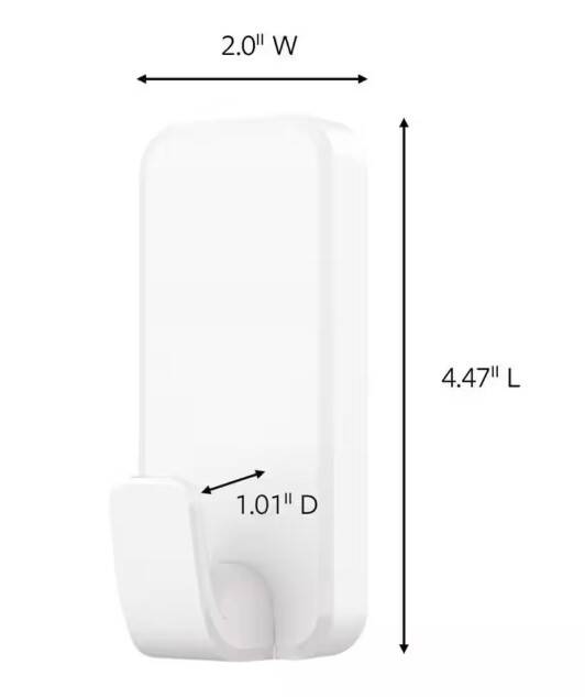 Utility Hook White X-Large 10-Pound