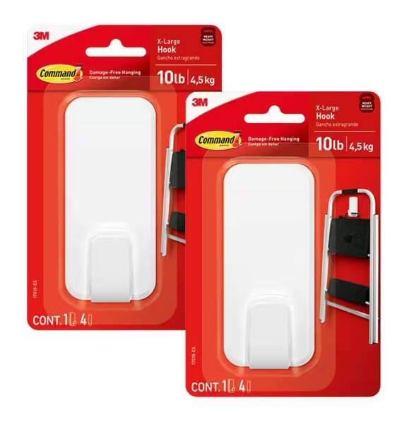 Utility Hook White X-Large 10-Pound 7 Utility Hook White X-Large 10-Pound