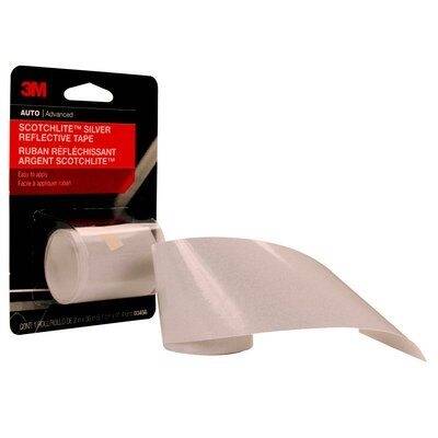 2 x 36-Inch Silver Reflective Safety Tape