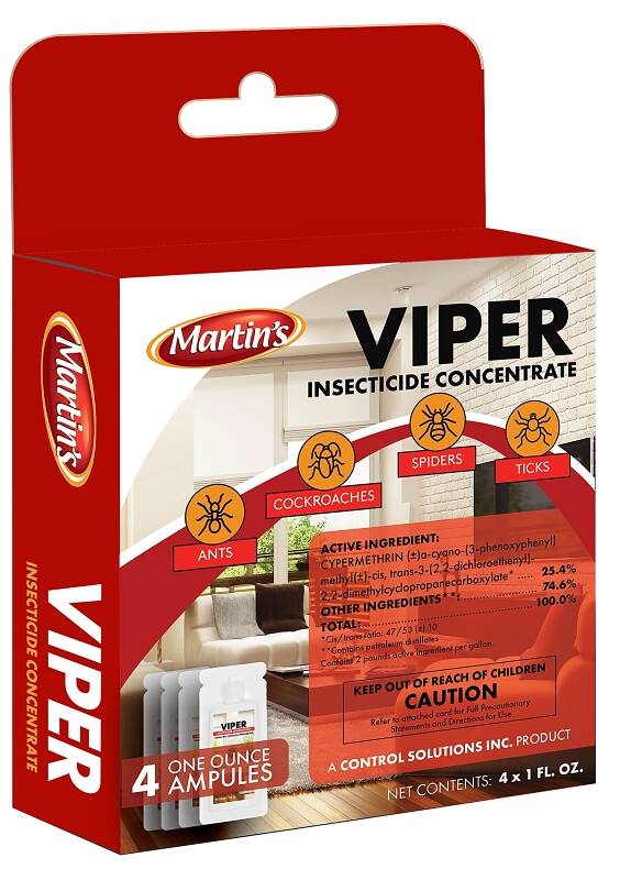 1-Fl. Oz. Viper Insecticide Concentrate, 4-Pack