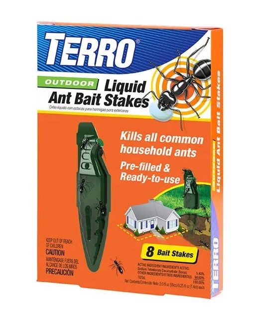 Terro Outdoor Liquid Ant Bait Stakes 4 Terro Outdoor Liquid Ant Bait Stakes