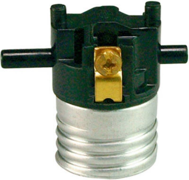 Pushthru Interior Lampholder, 250-Volt, 250-Watt