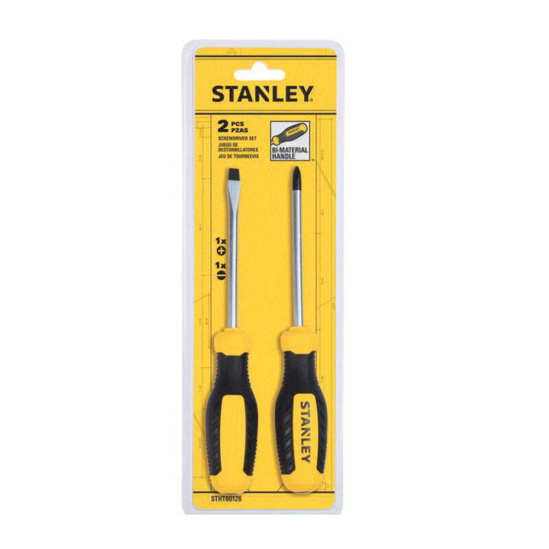 Steel 2-Piece Screwdriver Set
