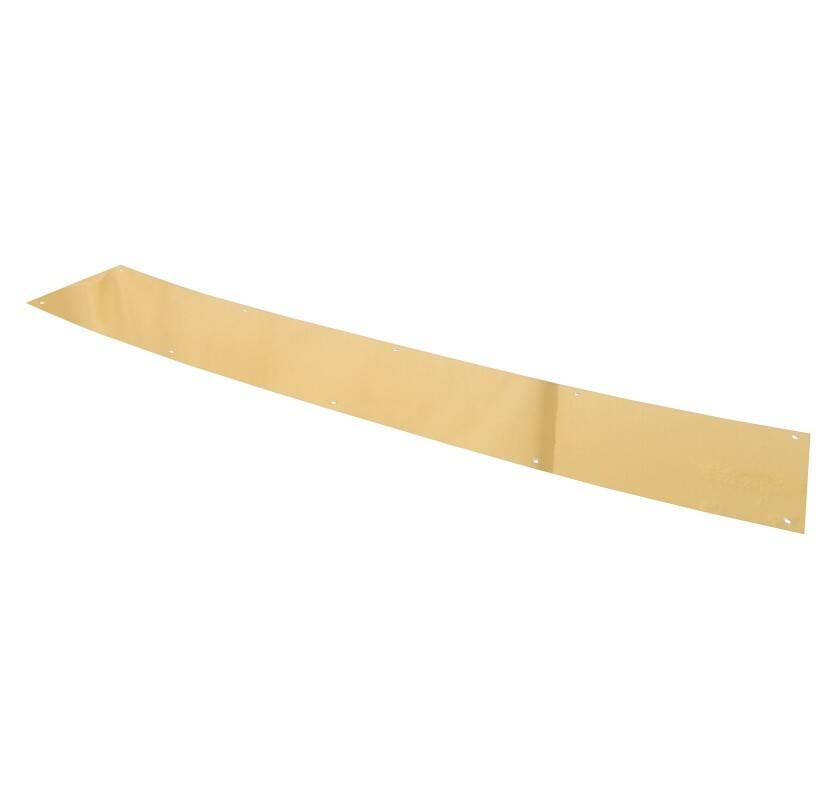6-Inch X 30-Inch Brass Aluminum Kick Plate