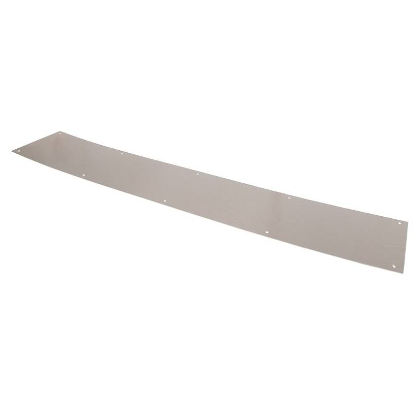 6-Inch X 30-Inch Satin Nickel Aluminum Kick Plate