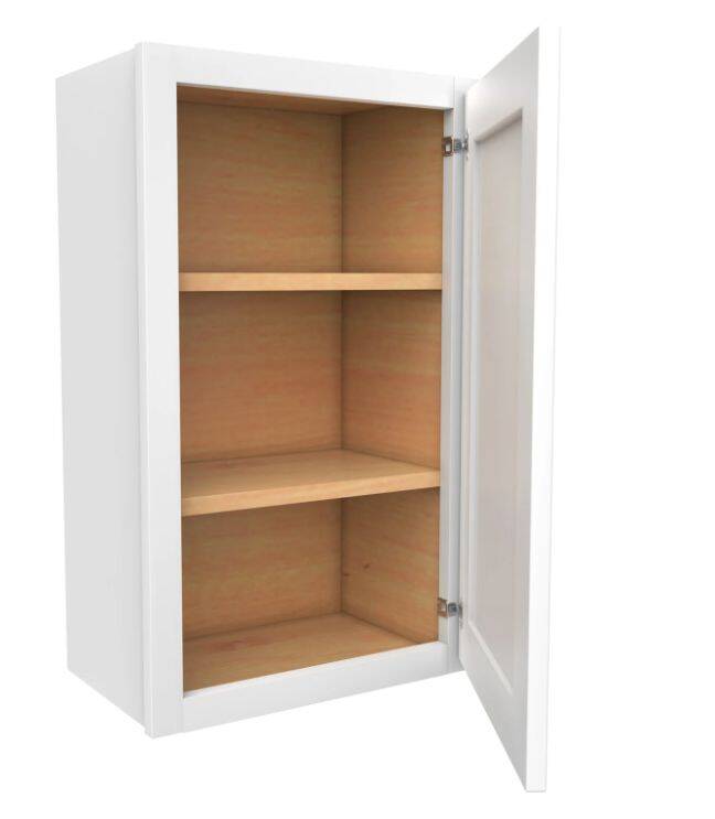 18-Inch X 30-Inch, Luxor, White, Wall Cabinet