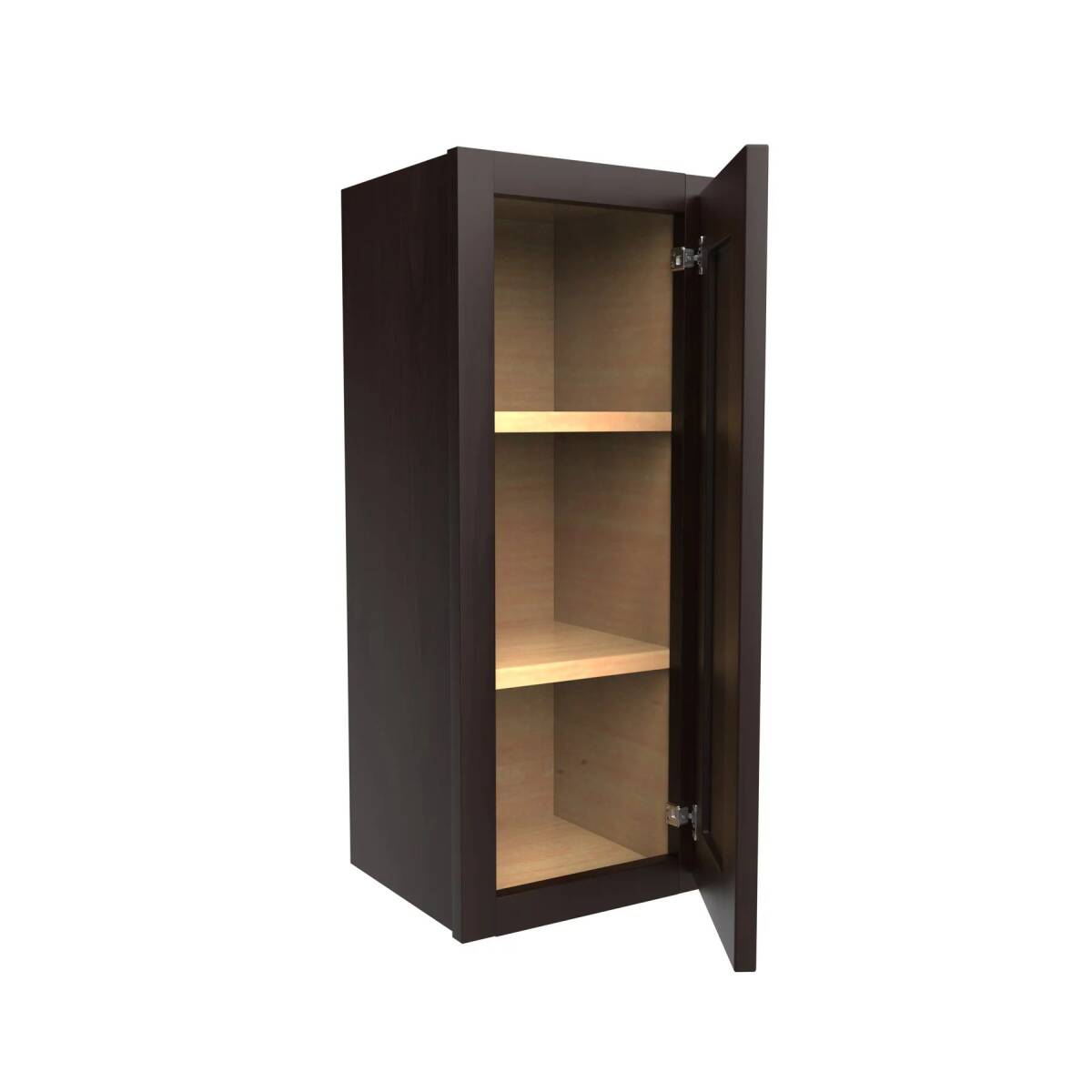 12-Inch X 30-Inch, Luxor, Espresso, Wall Cabinet 4 12-Inch X 30-Inch, Luxor, Espresso, Wall Cabinet